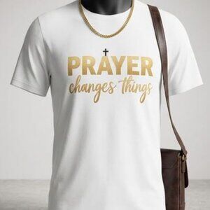 Unisex Soft Comfortable Crew Neck Casual Cotton Blend Short Sleeve T-Shirt